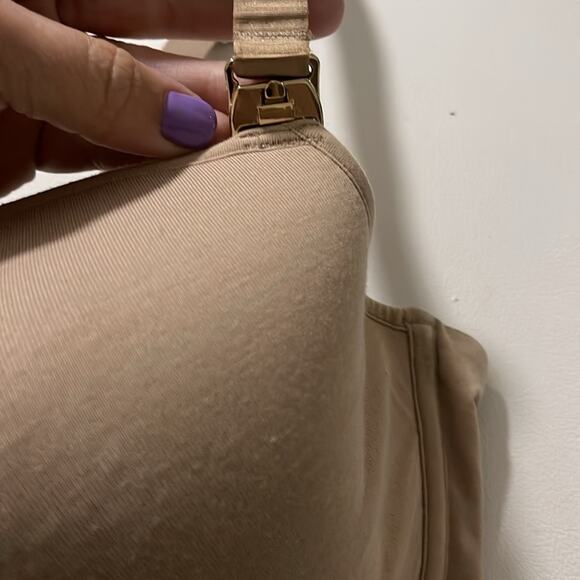 ThirdLove 24/7 Tan / Nude Classic Nursing Bra Women's Size 38E - Picture 4 of 7